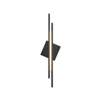 Linear Wall Light Geometric Diamond Accent Sculptural Wall Sconce