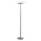 Colored Floor Lamp Modern Macaron Round Head Dimmable Standing Lamp