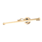 Elegant Linear Gold/Black LED Vanity Light for Bathroom - Vintage Style