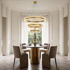Modern Circular Chandelier Minimalist Luxury Ceiling Light