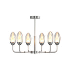 Modern Minimalist Chandelier Full Copper Luxury Ceiling Light