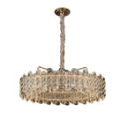 Nordic Chandelier Luxury Carbon Steel Crystal Ceiling Light