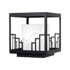 Outdoor Pillar Light Minimalist Waterproof Metal Light