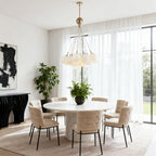 Bubble Glass Chandelier Chic Luxurious Ceiling Light Nordic Unique