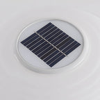 Elegant Solar Powered Post Light LED Spiral Design Lamp with 3 Color Temperatures and IP65 Waterproof