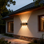 Up down Wall Light Outdoor Waterproof Crystal Light