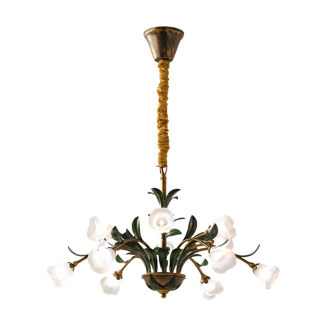 Vintage Floral Chandelier Vintage Rustic Branch Ceiling Light