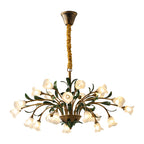 Vintage Floral Chandelier Vintage Rustic Branch Ceiling Light