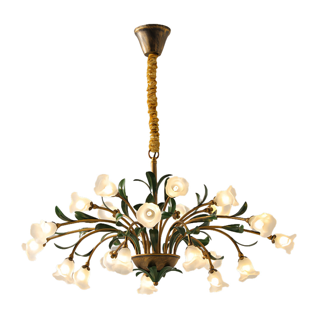 Vintage Floral Chandelier Vintage Rustic Branch Ceiling Light
