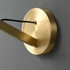 Wall Mount Pendant Light Modern Minimalist Brass Lamp