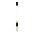 Elongated Cylindrical Aluminum 3 Step Dimming Modern LED Pendant Lights