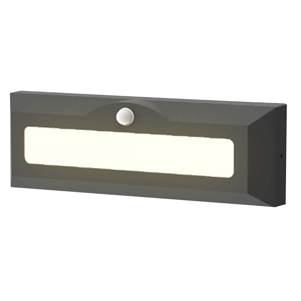 Motion Sensor LED Step Lights Modern Intelligent Outdoor Light