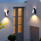 Up and down Wall Lights Outdoor Waterproof Geometric Lamp