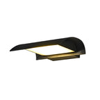 [Open-Box]Curved Outdoor Waterproof LED Black Modern Minimalist Wall Lamp Exterior Lighting