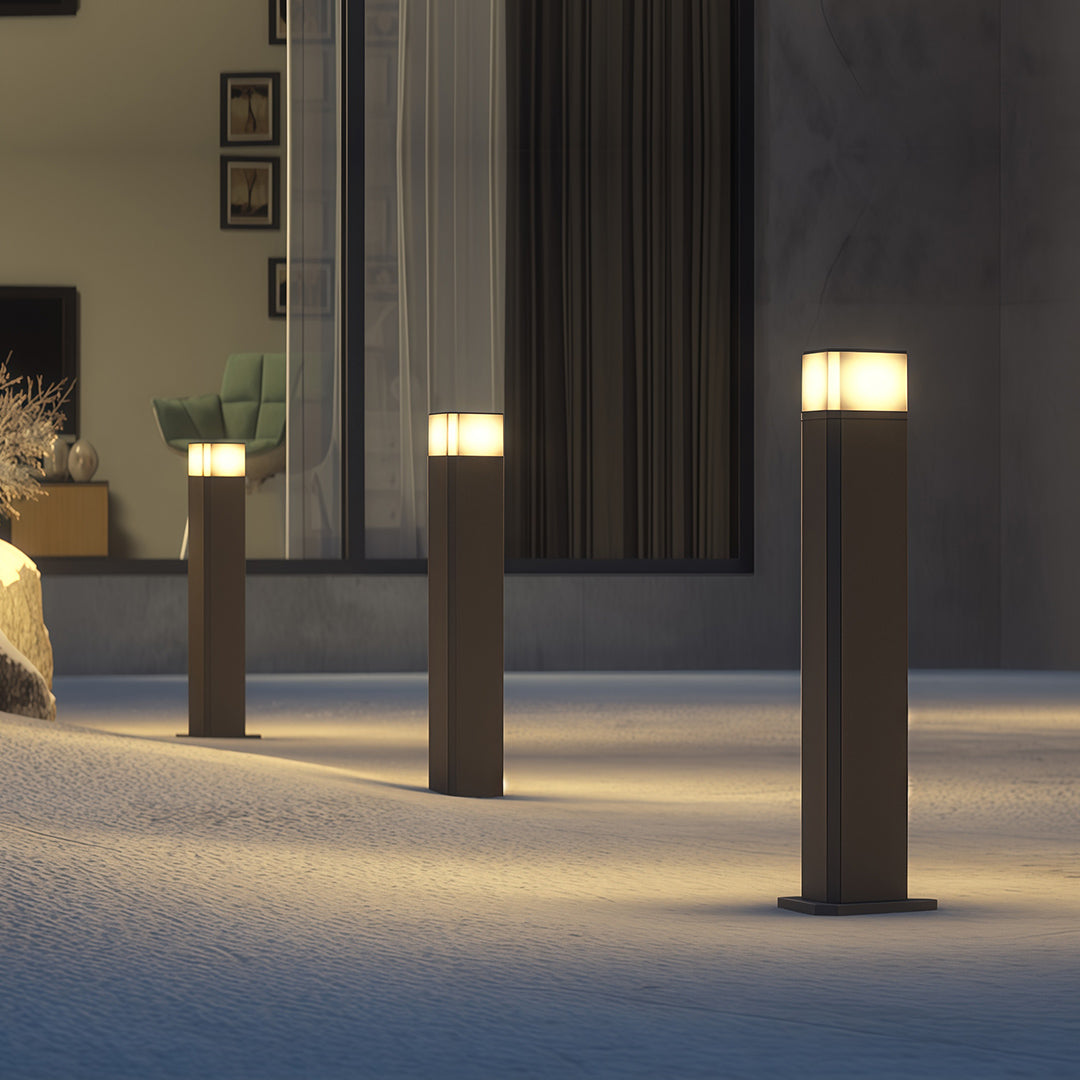 Exterior Pathway Lights LED Modern Simple Waterproof Landscape Light