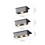 Exterior Wall Wash Lighting Solar Outdoor Waterproof Light 2pcs