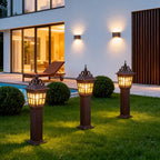 External Post Lights European-Style Outdoor Waterproof Light