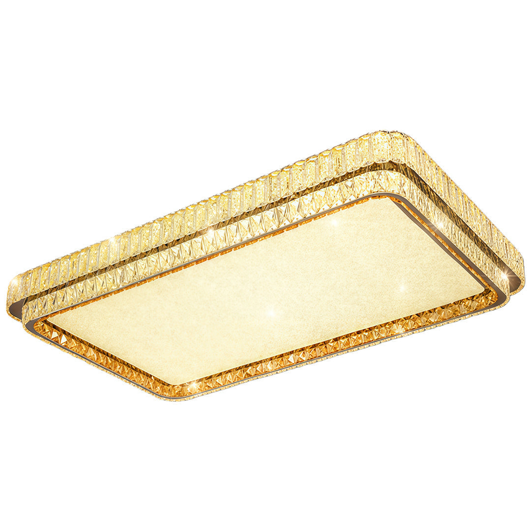 Contemporary Flush Mount Lighting Full-Spectrum Eye-Care Lamp