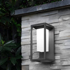 LED Outdoor Lights For Wall Modern Square Waterproof Aluminum