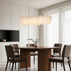 Feather Chandeliers Modern Luxury Glass Ceiling Light