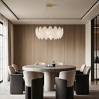 Feather Chandeliers Modern Luxury Glass Ceiling Light