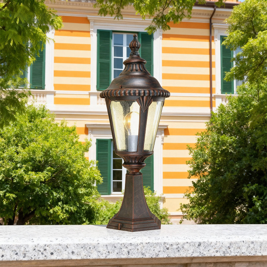 Fence Pillar Lights Waterproof Outdoor Exterior Column Head Lamp