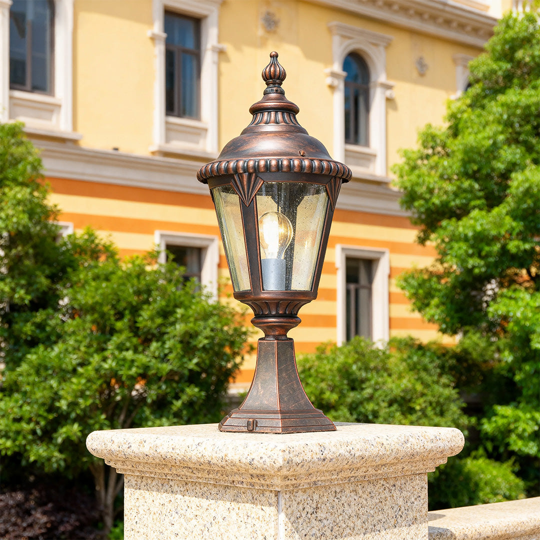 Fence Pillar Lights Waterproof Outdoor Exterior Column Head Lamp