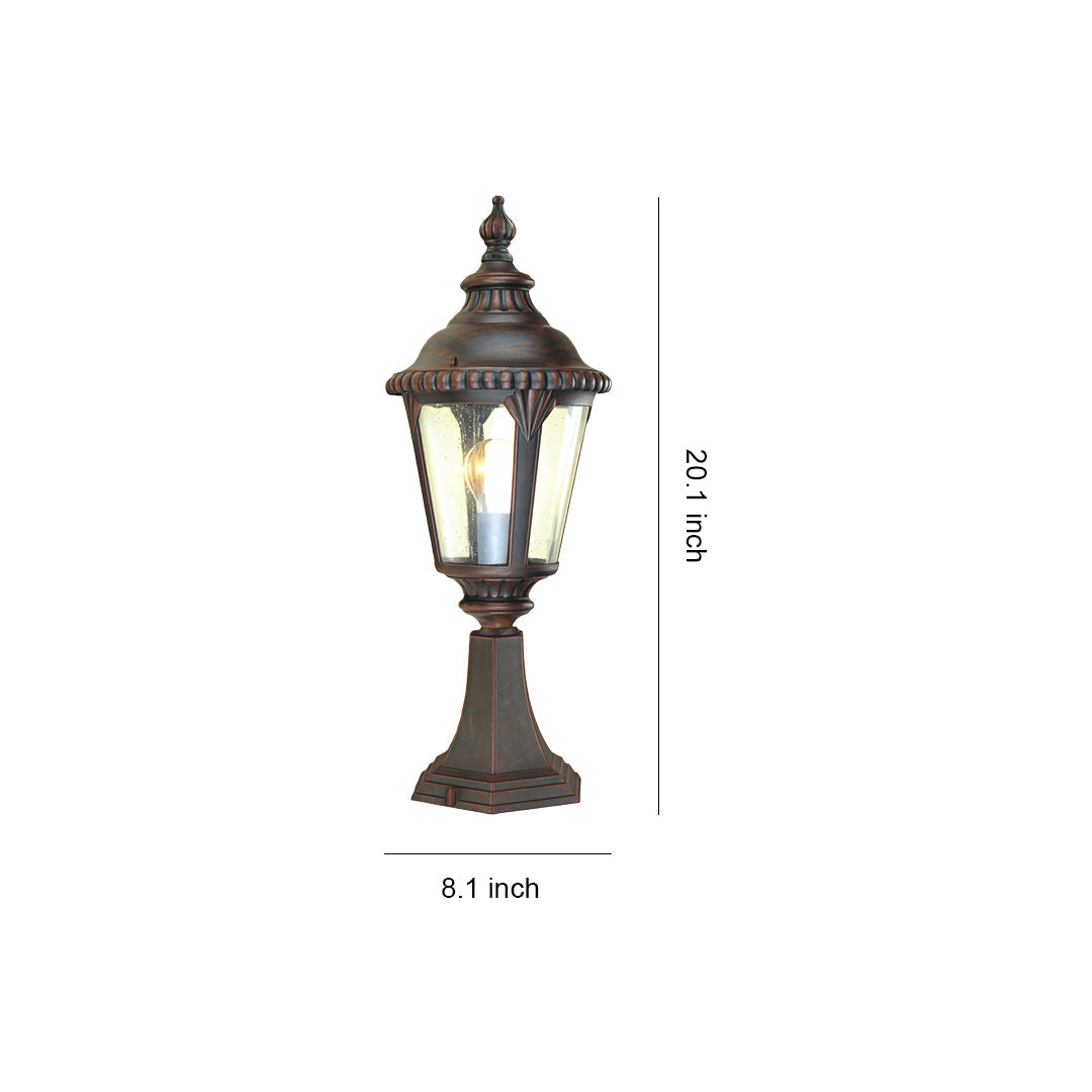 Fence Pillar Lights Waterproof Outdoor Exterior Column Head Lamp