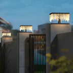 Fence Pillar Lights Waterproof Square Creative LED Light