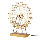 Ferris Wheel Lights Vintage Gold Metal LED Atmosphere Light