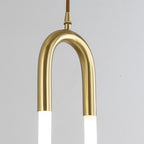 Rounded Rectangle Modern LED Ceiling Lights Hanging Lamp Pendant Light