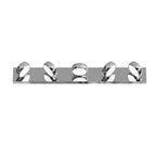 Chrome Bathroom Vanity Light Luxury Minimalist Aluminum Mirror Light