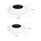 Floating Pond Lamp Rgb Solar-Powered Pool White Light