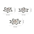 Ceiling Light with Fan Inside Minimalist Body Ultra-Quiet Fan Light