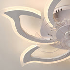 Ceiling Light with Fan Inside Minimalist Body Ultra-Quiet Fan Light