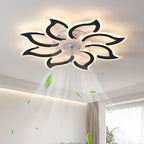 Ceiling Light with Fan Inside Minimalist Body Ultra-Quiet Fan Light