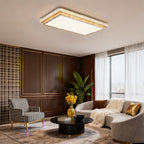 Flush Mount Ceiling Light Modern Luxury Minimalist Crystal LED Lamp