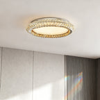 Flush Mount Crystal Ceiling Lights Luxury Eye-Protecting Lamp