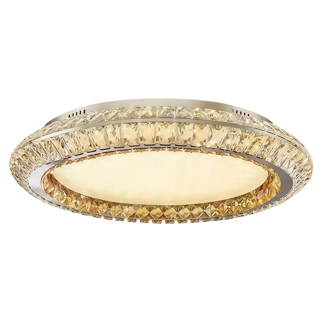 Flush Mount Crystal Ceiling Lights Luxury Eye-Protecting Lamp