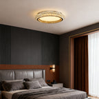 Flush Mount Crystal Ceiling Lights Luxury Eye-Protecting Lamp