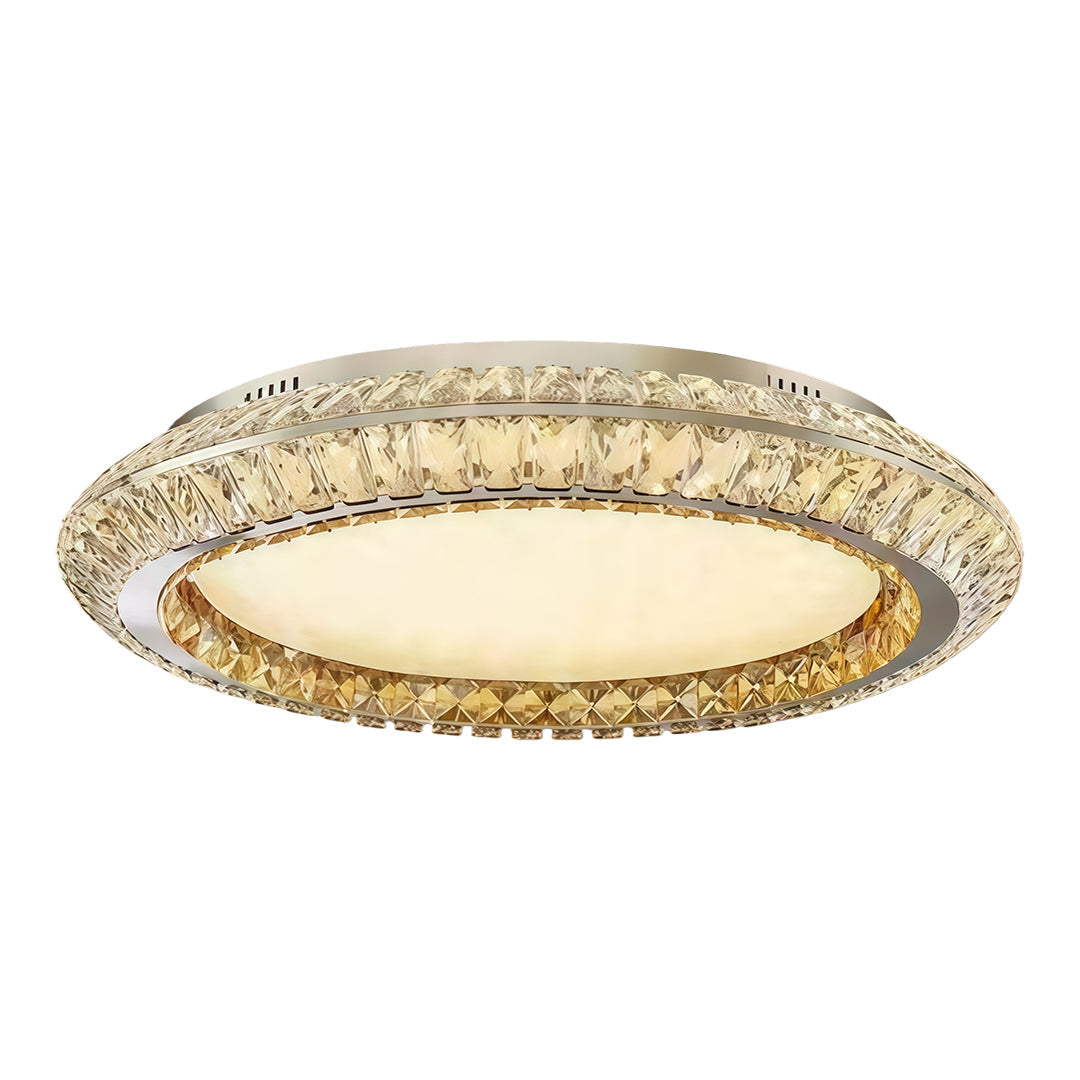 Flush Mount Crystal Ceiling Lights Luxury Eye-Protecting Lamp