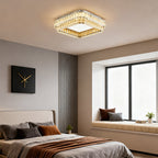 Flush Mount Modern Light Atmospheric Luxury Crystal Light