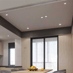 Flush Mount Spotlight Deep Baffle Design Full-Spectrum Light