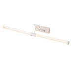Foldable LED Vanity Light with Dual Adjustable Arms and 360-Degree Lighting