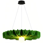 Cloth Chandelier Large Diameter Noise Reduction Felt Ceiling Lights