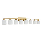 Modern Bathroom Vanity Lights Minimalist Glass Mirror Light