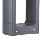 Square LED Garden Outdoor Bollard Light Minimalist Pathway Lighting