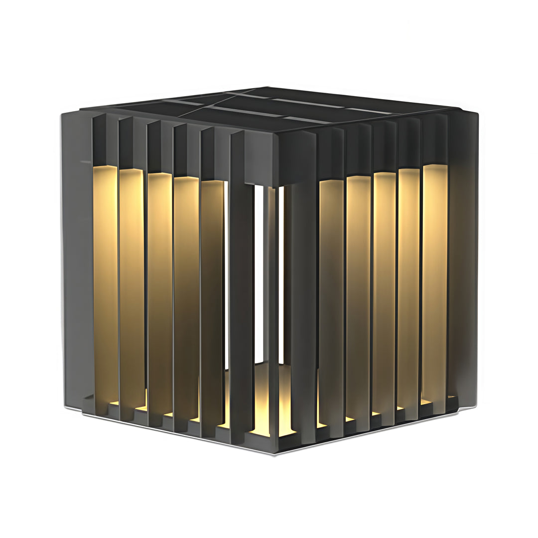 Front Pillar Lights Outdoor Waterproof Hollow Light