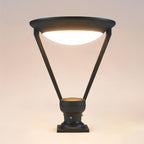 External Pillar Lights Vintage-Inspired Shape Garden Post Lights