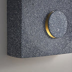 Frosted Cement Eclipse LED Wall Light